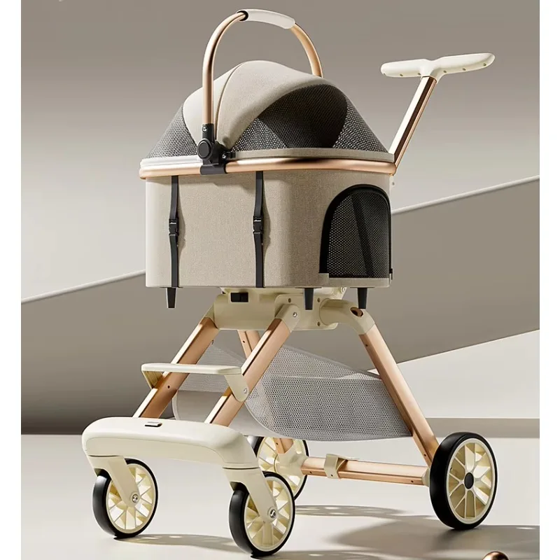 Eco-friendly Oxford Pet Strollers Detachable Carrier for Small Dogs and Cats Push-up Closure 15kg Capacity
Eco-friendly Oxford Pet Strollers Detachable Carrier for Small Dogs and Cats Push-up Closure 15kg Capacity