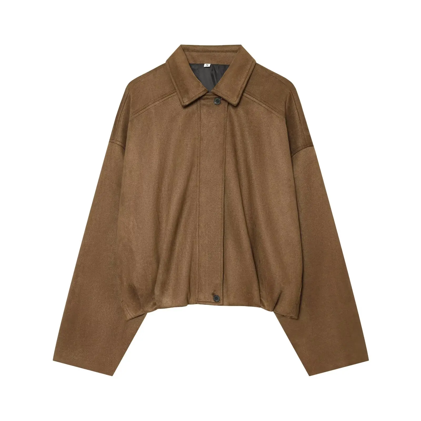 Women's Long Sleeve Jackets Solid Coat 2026 zanban Outwear Casual Loose Streetwear Fashion Tops With Zipper Bombers Jacket Coat
Women's Long Sleeve Jackets Solid Coat 2026 zanban Outwear Casual Loose Streetwear Fashion Tops With Zipper Bombers Jacket Coat