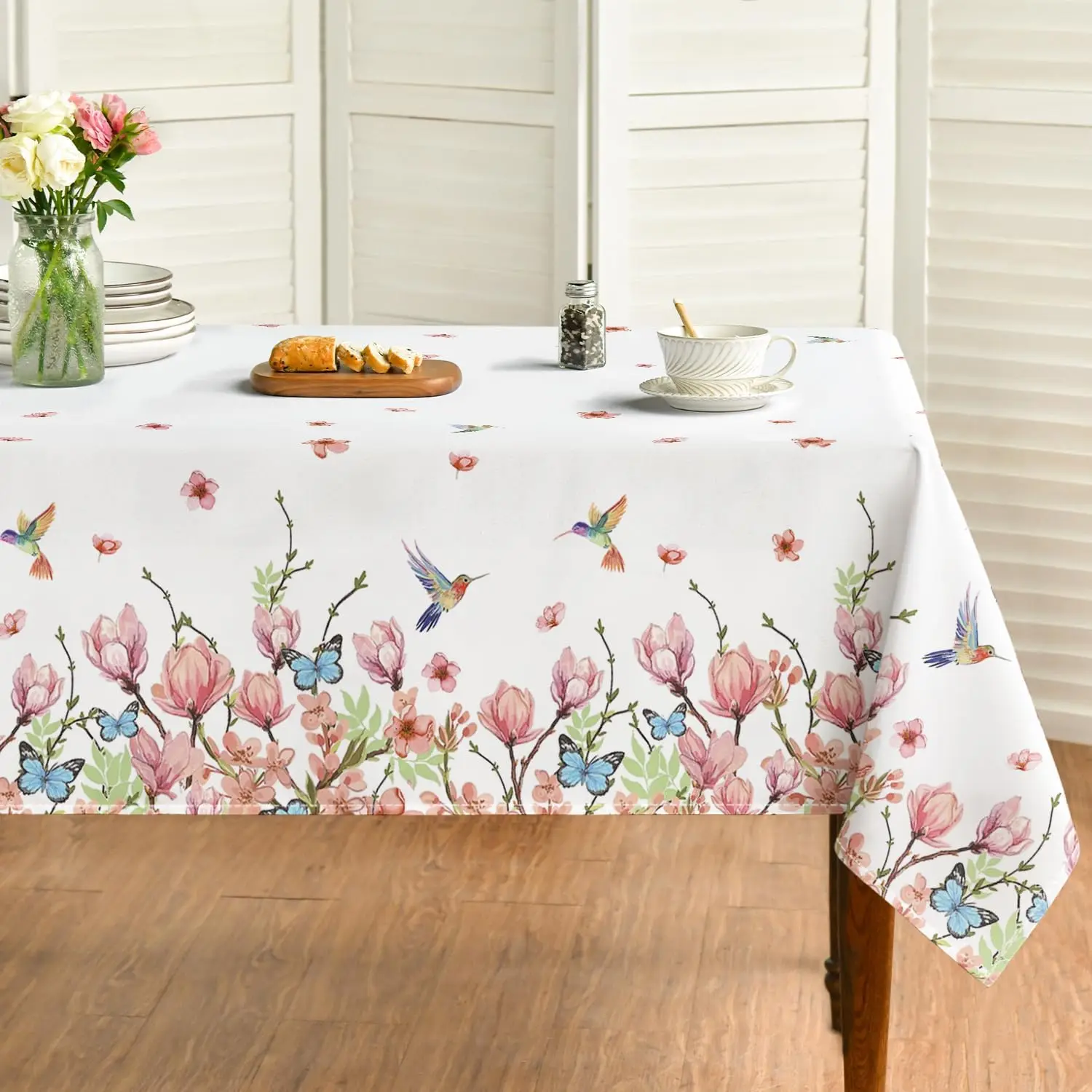 Hummingbird Butterfly Flower Rectangle Waterproof Tablecloth Party Decor Farmhouse Kitchen Dining Tablecloth Wedding Decorations
Hummingbird Butterfly Flower Rectangle Waterproof Tablecloth Party Decor Farmhouse Kitchen Dining Tablecloth Wedding Decorations