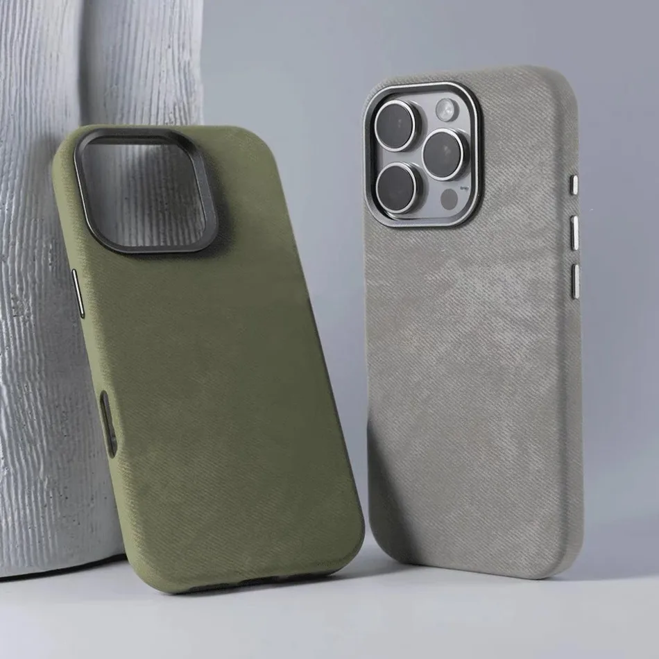 Imported Flannel Fabric Case For iPhone 12 13 14 15 16 Pro Max Plus Funda Luxury Magnetic Charging Metal Camera Protection Cover
Imported Flannel Fabric Case For iPhone 12 13 14 15 16 Pro Max Plus Funda Luxury Magnetic Charging Metal Camera Protection Cover