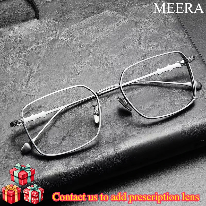 THERMOSI Ultra-light Retro Pure Titanium Optical Glasses Frame Men's Anti-blue light Fashion Trend Women's Prescription Eyewear
THERMOSI Ultra-light Retro Pure Titanium Optical Glasses Frame Men's Anti-blue light Fashion Trend Women's Prescription Eyewear