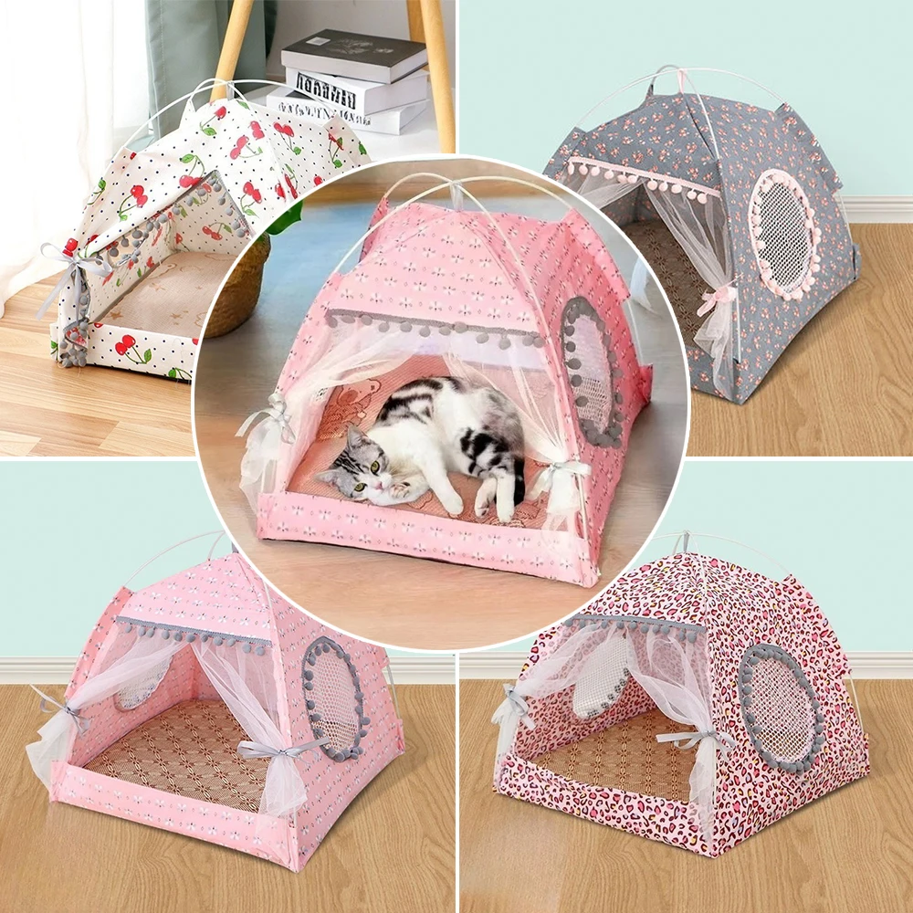 Cat Broken Flower Tent Semi Enclosed Summer Tent Nest Universal for All Seasons Pet Supplies Dog and Cat Nest Cat House 고양이 텐트
Cat Broken Flower Tent Semi Enclosed Summer Tent Nest Universal for All Seasons Pet Supplies Dog and Cat Nest Cat House 고양이 텐트