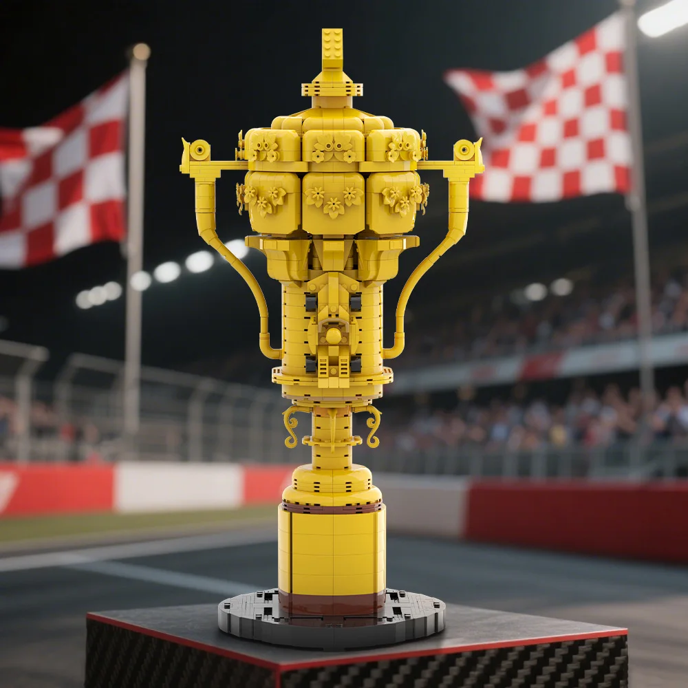 MOC Champion Silverstone Trophy Model Building Blocks Formulaed Competition Supreme Award Honorary Trophy Brick Toy Adult Gift
MOC Champion Silverstone Trophy Model Building Blocks Formulaed Competition Supreme Award Honorary Trophy Brick Toy Adult Gift
