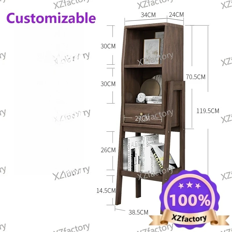 Factory Direct 2026 Top RatedBedside shelf Solid wood floor-to-ceiling bookshelf Nordic style storage rack Couch side living roo
Factory Direct 2026 Top RatedBedside shelf Solid wood floor-to-ceiling bookshelf Nordic style storage rack Couch side living roo