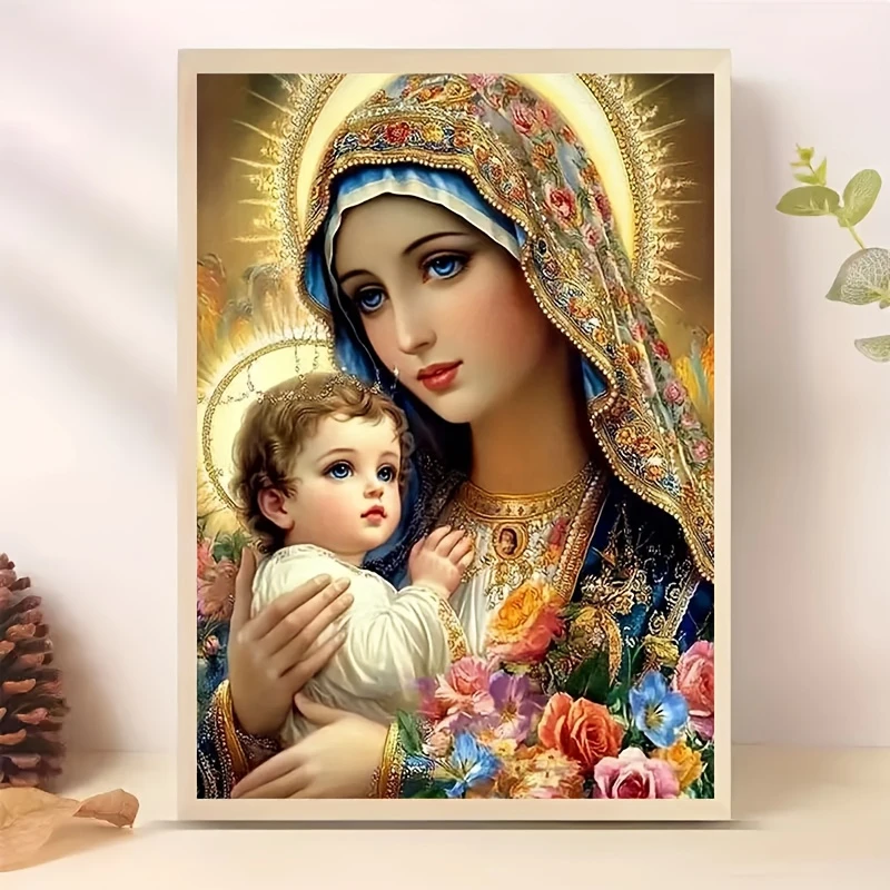 500/1000/1200/2000 PCS Jigsaw Puzzles Virgin Mary and Baby Family Activity Games DIY Puzzle for Living Room Home Decor Frameless
500/1000/1200/2000 PCS Jigsaw Puzzles Virgin Mary and Baby Family Activity Games DIY Puzzle for Living Room Home Decor Frameless