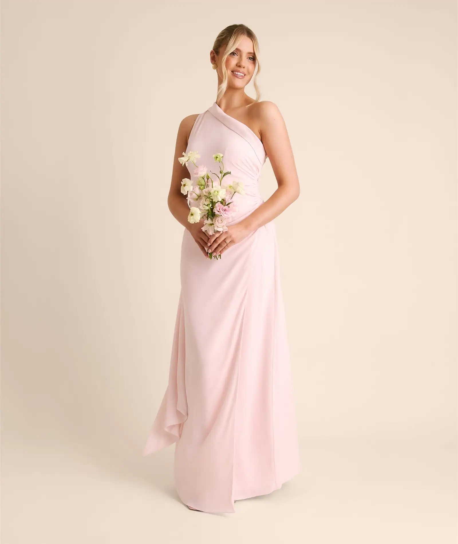 Pink Evening Dresses Woman Elegant Chiffon Bridesmaid Dresses 2026 Summer One Shoulder Halter Neck Slit Maxi Dress Formal Party
Pink Evening Dresses Woman Elegant Chiffon Bridesmaid Dresses 2026 Summer One Shoulder Halter Neck Slit Maxi Dress Formal Party