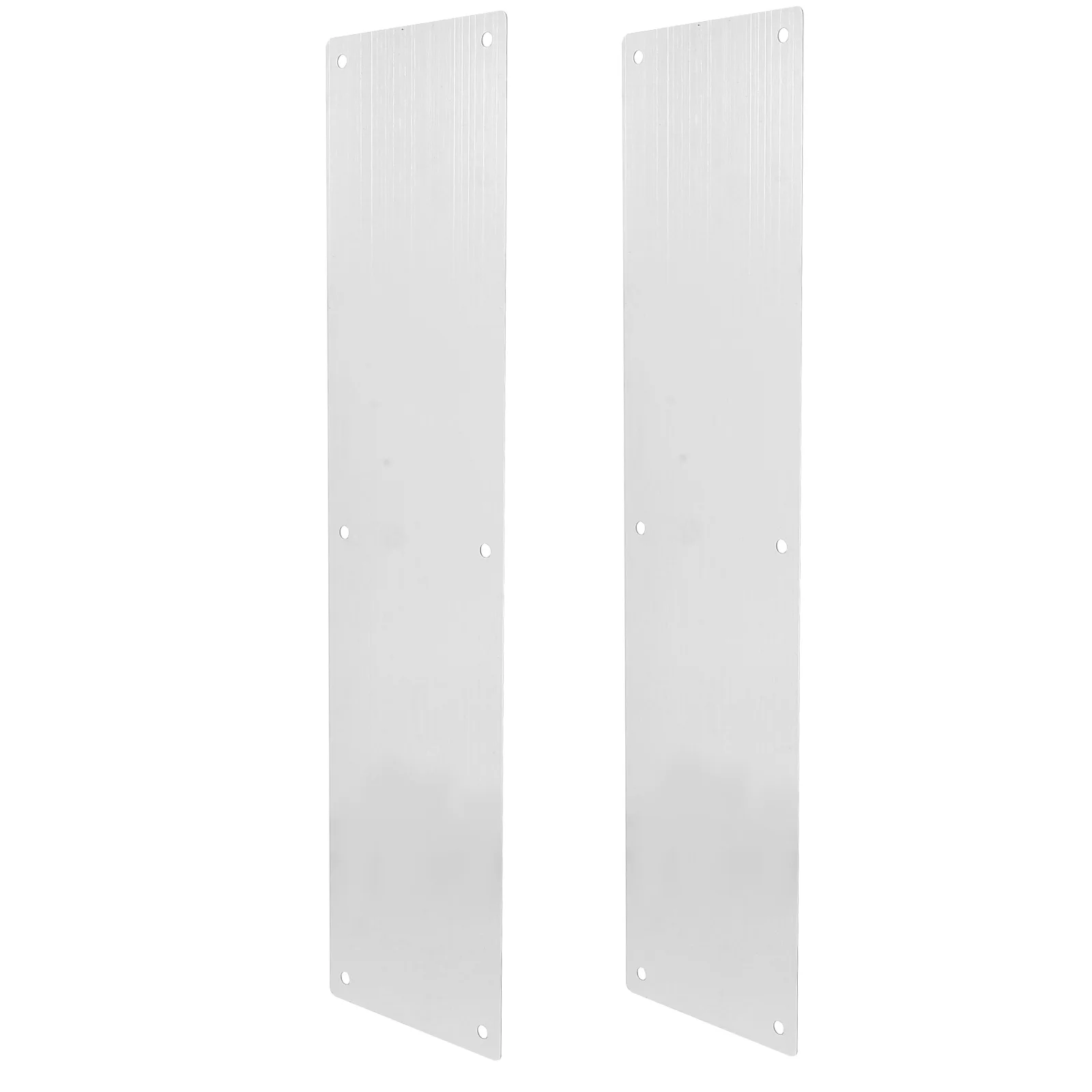 1 set Stainless Steel Kick Plate Silver Door Guard Trim Protector for Bottom with Black Handles Metal Reinforcing Wall
1 set Stainless Steel Kick Plate Silver Door Guard Trim Protector for Bottom with Black Handles Metal Reinforcing Wall