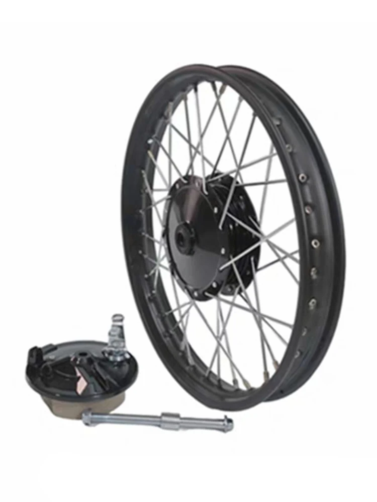 Modified 1.60-18 Black Motorcycle Wheel Rim Set for Honda Shinery Haojue Yamaha Zongsheng KTM Qjmotor Suzuki Decorative Wheels
Modified 1.60-18 Black Motorcycle Wheel Rim Set for Honda Shinery Haojue Yamaha Zongsheng KTM Qjmotor Suzuki Decorative Wheels