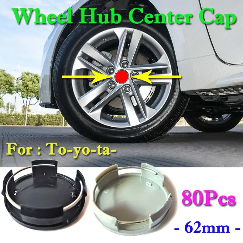 80pcs 62mm 63mm Rim Hubcaps For Corolla Camry RAV4 Vios Car Wheel Center Hub Caps Badge Logo Emblem Auto Styling Accessories
80pcs 62mm 63mm Rim Hubcaps For Corolla Camry RAV4 Vios Car Wheel Center Hub Caps Badge Logo Emblem Auto Styling Accessories