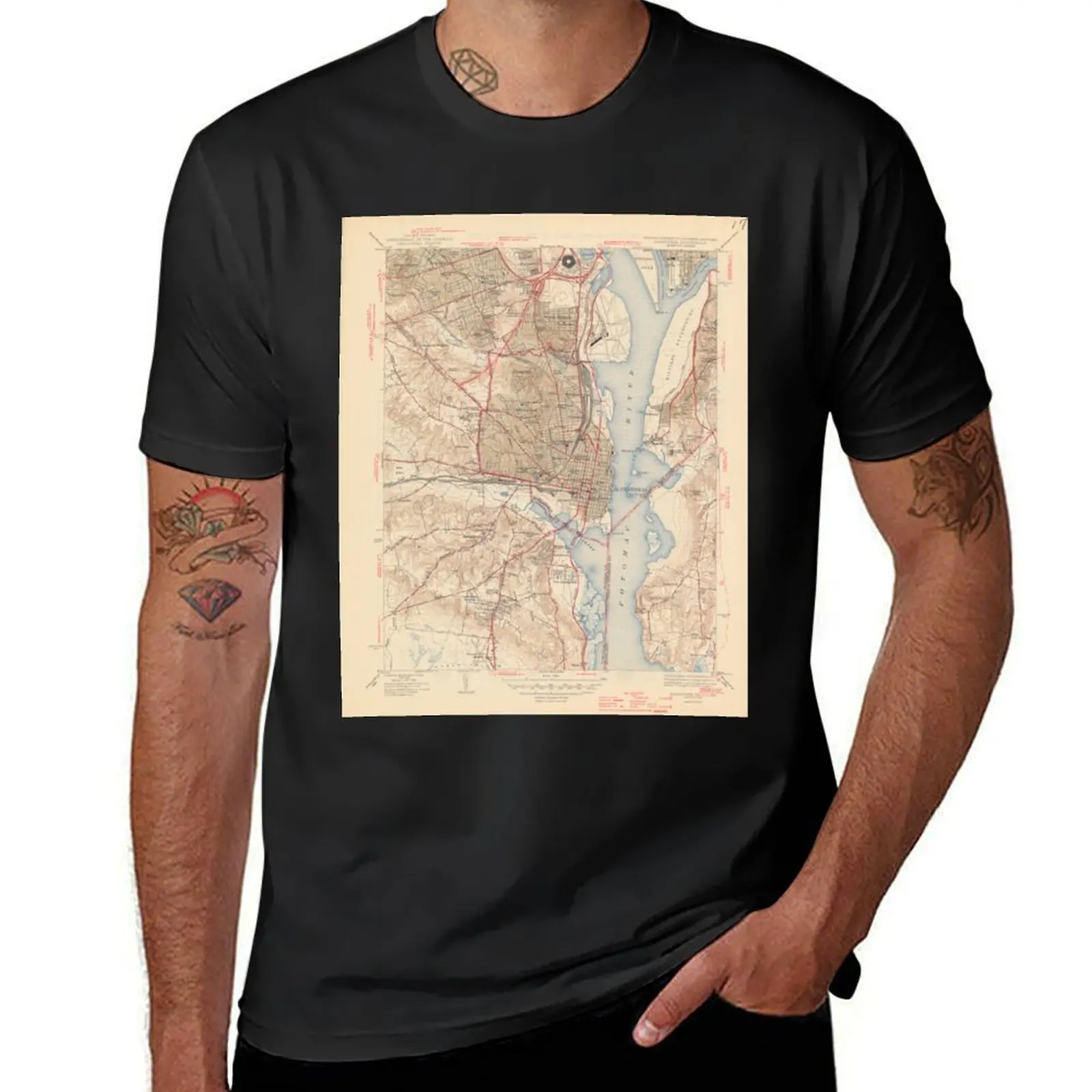 Vintage Map of Alexandria Virginia (1945) T-Shirt sports fans korean fashion cute clothes mens clothes
Vintage Map of Alexandria Virginia (1945) T-Shirt sports fans korean fashion cute clothes mens clothes