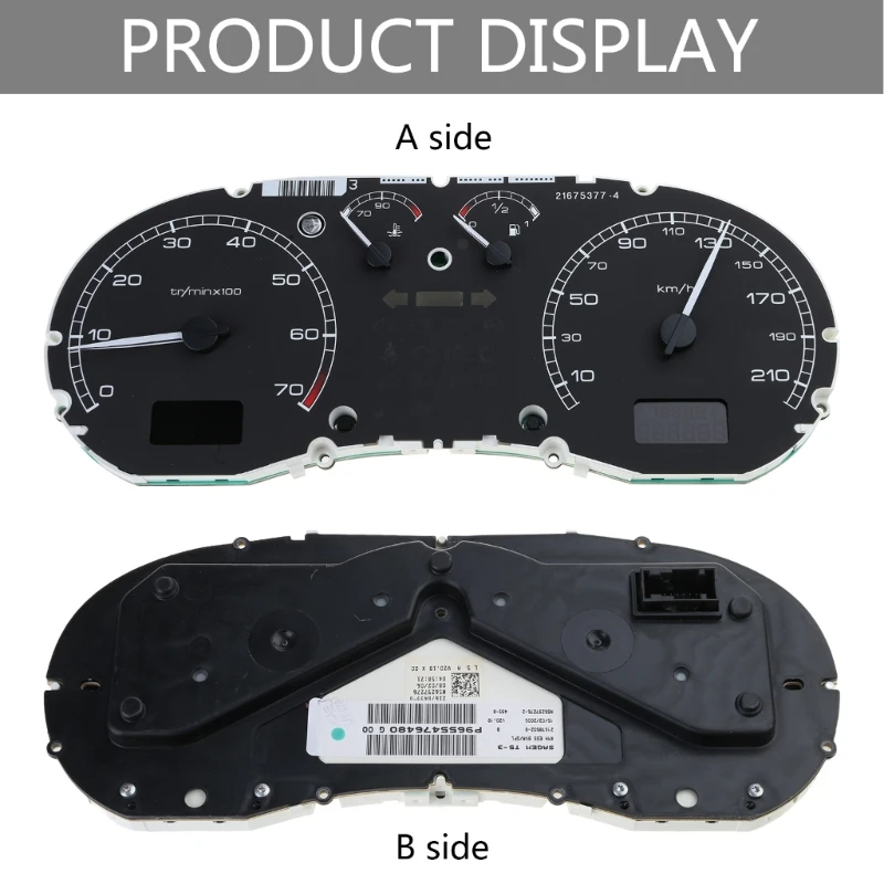Car Instrument Tachometer Assembly 6105H0 9659797780 for 307 05-08 LCD Speedometer Gauge Cluster
Car Instrument Tachometer Assembly 6105H0 9659797780 for 307 05-08 LCD Speedometer Gauge Cluster