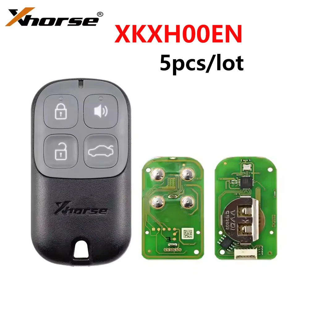 5 шт./лот Xhorse VVDI универсальный проводной дистанционный ключ XKXH00EN 4 кнопки управления гаражными воротами
5 шт./лот Xhorse VVDI универсальный проводной дистанционный ключ XKXH00EN 4 кнопки управления гаражными воротами