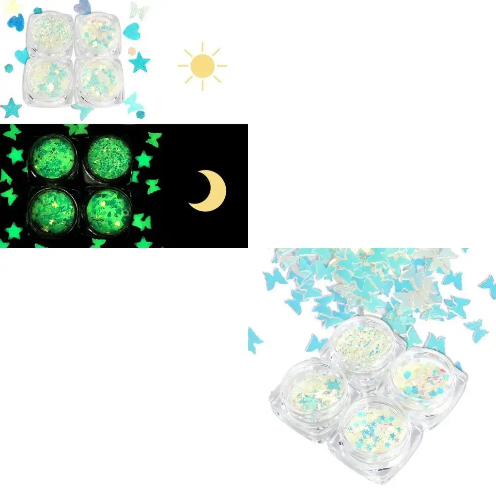 9HJK для Butterfly Star светящиеся блестки 
9HJK для Butterfly Star светящиеся блестки