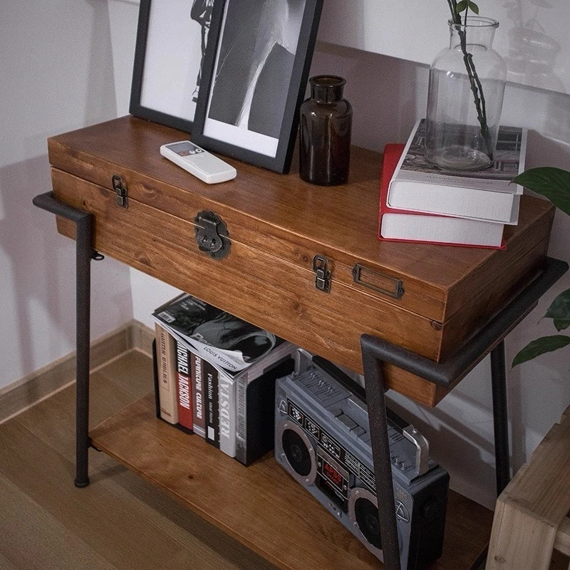 PYH retro old wrought iron solid wood mystery cabinet, personalized and creative dining , living room side cabinet
PYH retro old wrought iron solid wood mystery cabinet, personalized and creative dining , living room side cabinet