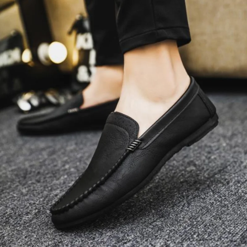 Black Leather Casual Social Shoe for Men Brown Cheap Clearance Liquidation New Dress Shoes Man Official Legitimate Gentleman 39
Black Leather Casual Social Shoe for Men Brown Cheap Clearance Liquidation New Dress Shoes Man Official Legitimate Gentleman 39