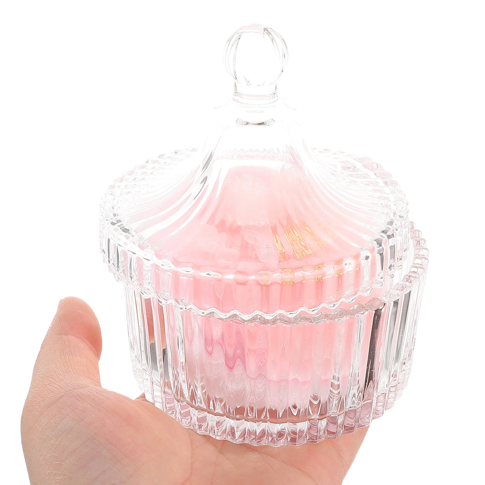 1 set Powder Puff Storage Box Clear Glass Jar Lid Makeup Tools Body Powder Velvet Flocked Baby Skin Gentle Application 
1 set Powder Puff Storage Box Clear Glass Jar Lid Makeup Tools Body Powder Velvet Flocked Baby Skin Gentle Application