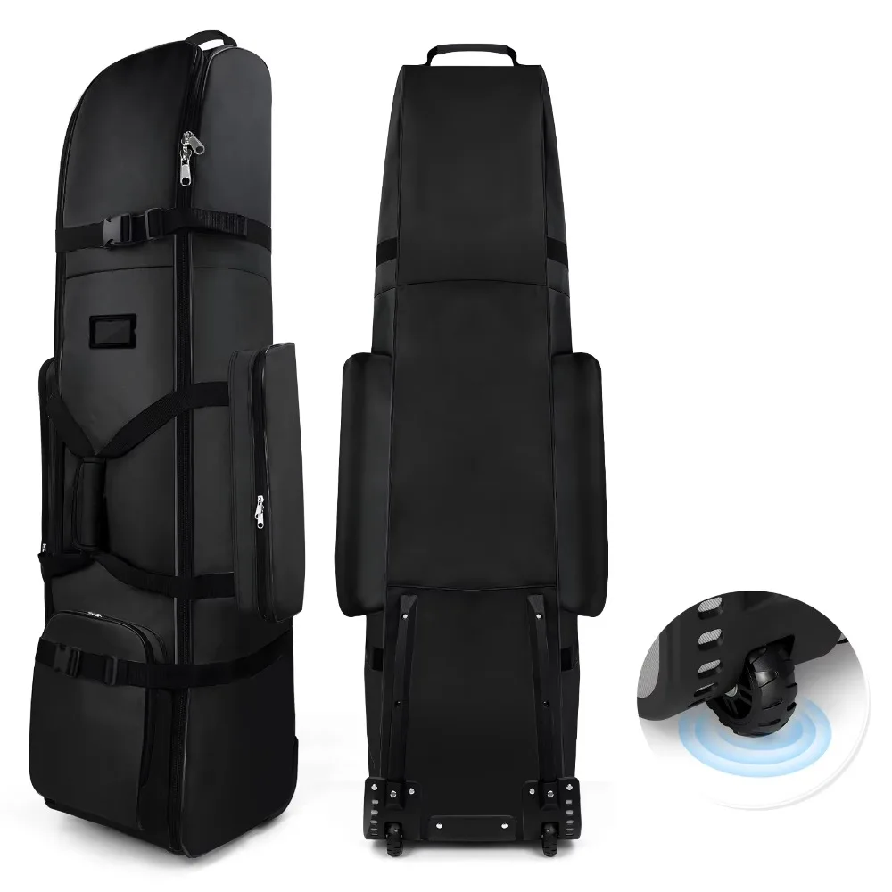 Heavy Duty Oxford Waterproof Foldable 2 Reinforced Wheel Zipper Golf Travel Rod Bag
Heavy Duty Oxford Waterproof Foldable 2 Reinforced Wheel Zipper Golf Travel Rod Bag