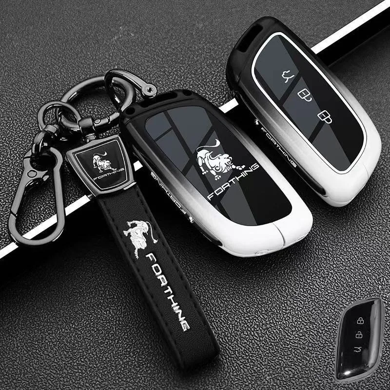 Zinc Alloy Key Fob Cover for Dongfeng Forthing Xinghai S7, Heavy Duty Metal Protective KeyCase Shell with Keychain Keybag
Zinc Alloy Key Fob Cover for Dongfeng Forthing Xinghai S7, Heavy Duty Metal Protective KeyCase Shell with Keychain Keybag