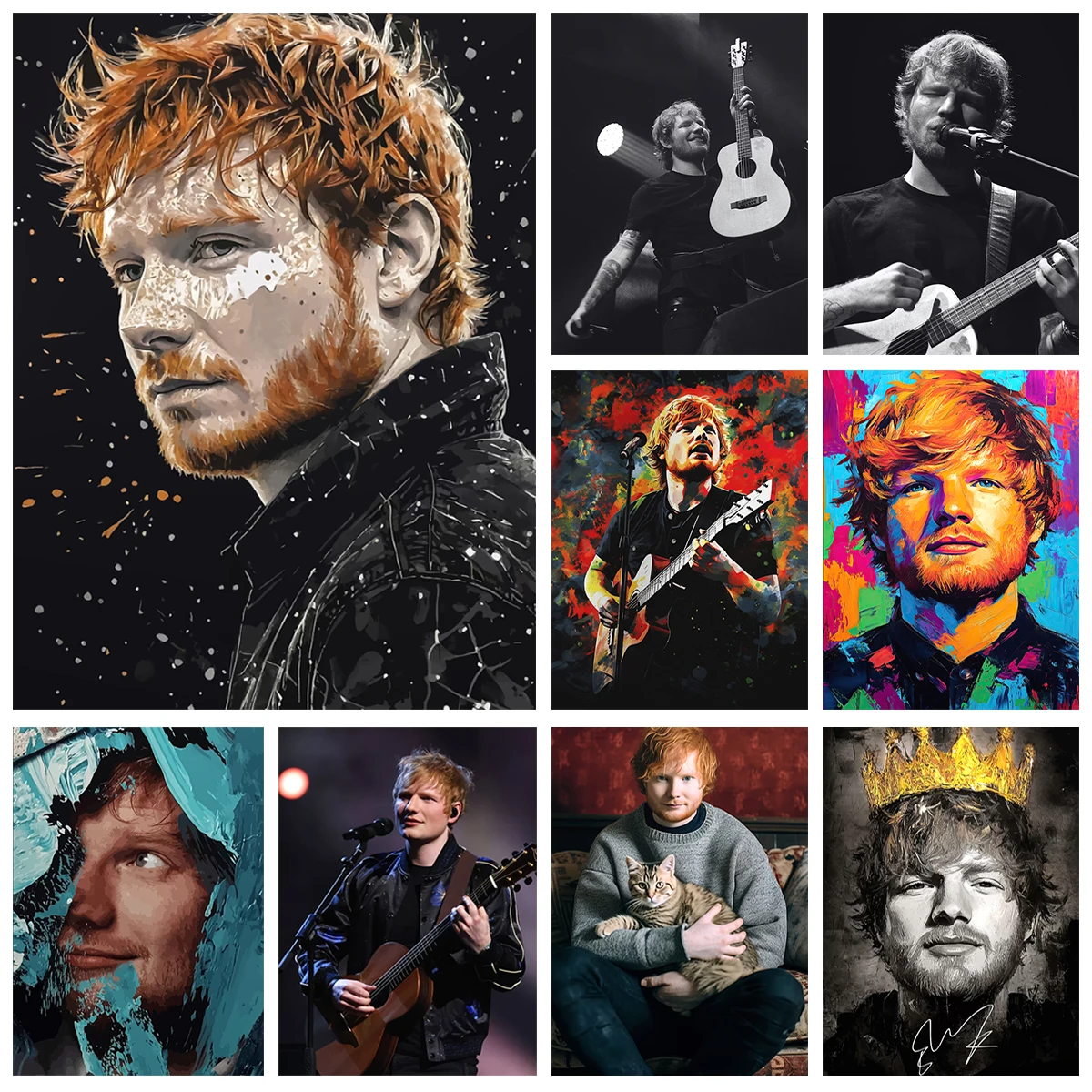 Kpop Singer 5D Diamond Painting Ed Sheeran Portrait DIY Diamond Embroidery Cross stitch Fashion Home Wall Decor
Kpop Singer 5D Diamond Painting Ed Sheeran Portrait DIY Diamond Embroidery Cross stitch Fashion Home Wall Decor