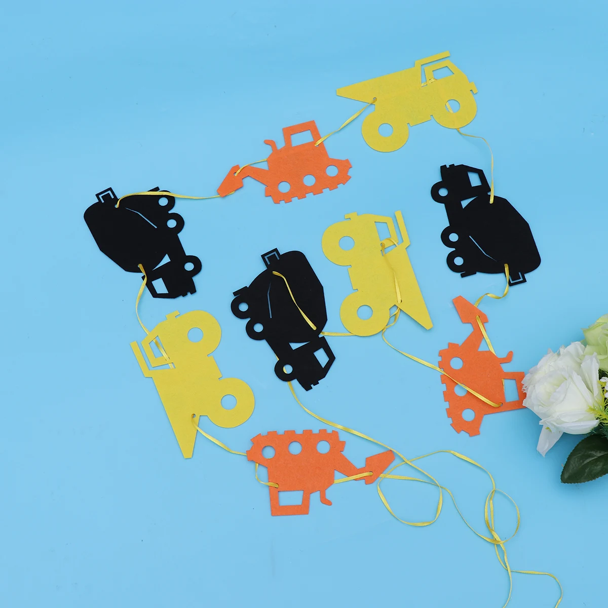 Engineering Vehicle Hanging Flag Flower Garlands Letter Banner Birthday Paper Baby
Engineering Vehicle Hanging Flag Flower Garlands Letter Banner Birthday Paper Baby