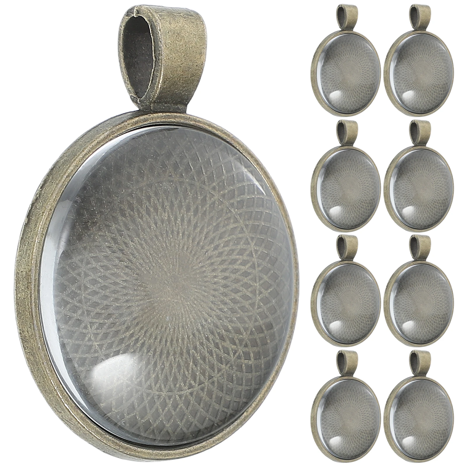 Glass Pendant Trays Round Metal Bezel Frames for DIY Jewelry Crafts Photo Charms Resin Silver Alloy Blank Pendants
Glass Pendant Trays Round Metal Bezel Frames for DIY Jewelry Crafts Photo Charms Resin Silver Alloy Blank Pendants
