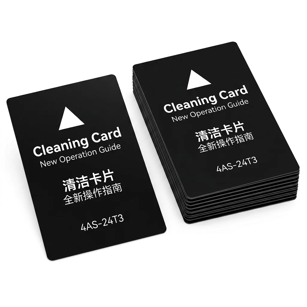 ACL006 Cleaning Card Kit for Evolis Avansia Printer 50pcs/Bag ID Card Printer Cleaning Cards Maintenance Supplies
ACL006 Cleaning Card Kit for Evolis Avansia Printer 50pcs/Bag ID Card Printer Cleaning Cards Maintenance Supplies