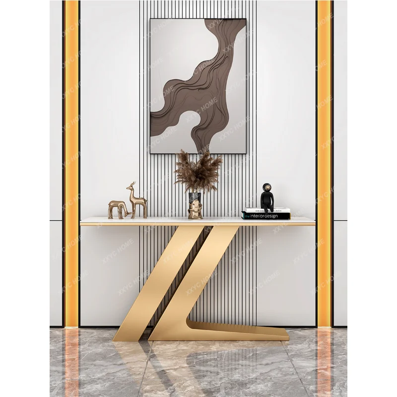 Console Tables against the Wall Stone Plate Modern Minimalist Decoration Home a Long Narrow Table Side Sets Entrance Cabinet
Console Tables against the Wall Stone Plate Modern Minimalist Decoration Home a Long Narrow Table Side Sets Entrance Cabinet