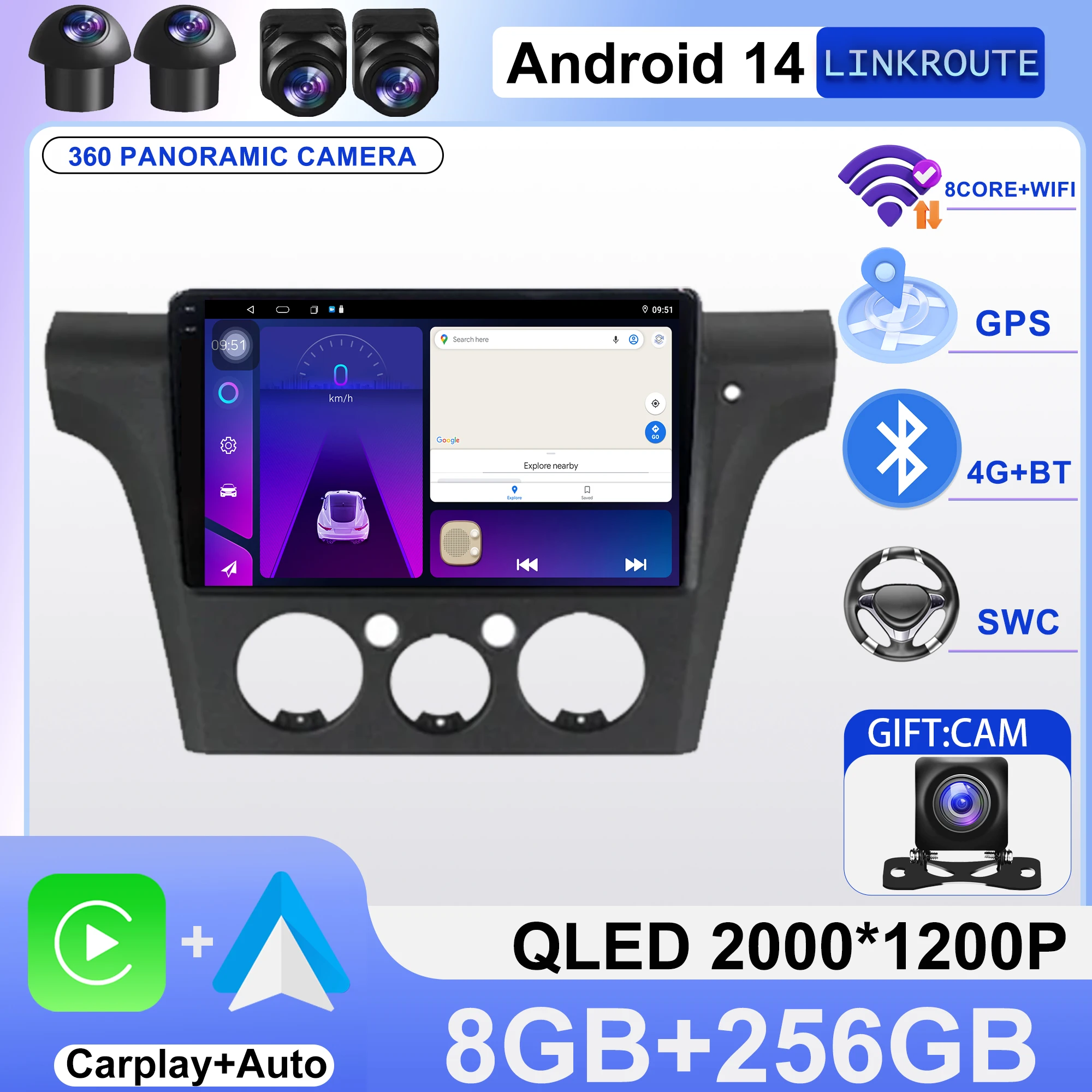 Android 14 Car Radio For Mitsubishi Outlander 1 2002-2008 Multimedia Video Player GPS Navigation Carplay Split Screen No 2Din
Android 14 Car Radio For Mitsubishi Outlander 1 2002-2008 Multimedia Video Player GPS Navigation Carplay Split Screen No 2Din