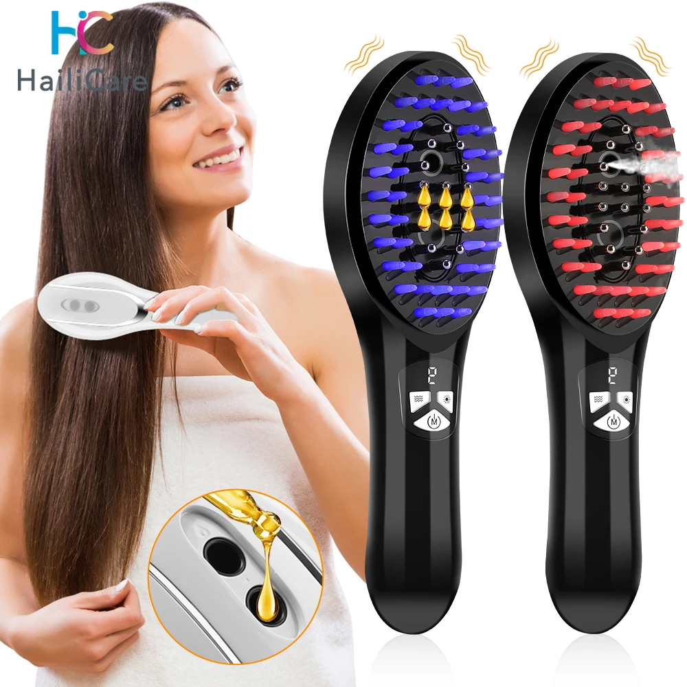 Electric Scalp Massage Brush Red Light Therapy Hair Growth Massage Comb Anti Hair Loss Liquid Oil Applicator Massager Tools
Electric Scalp Massage Brush Red Light Therapy Hair Growth Massage Comb Anti Hair Loss Liquid Oil Applicator Massager Tools