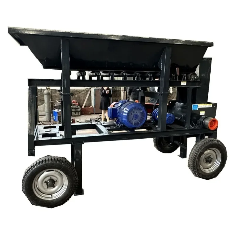 Mobile large soil crusher
Mobile large soil crusher