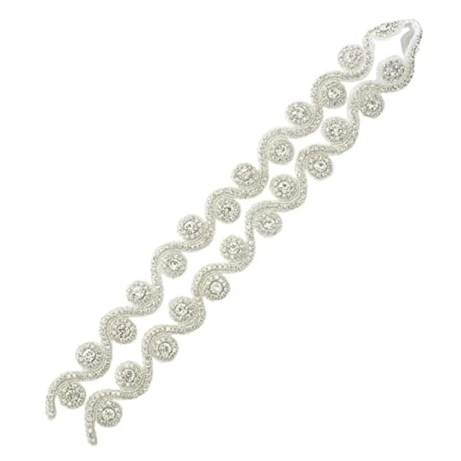 DUOBAO Wedding Belt Rhinestone Applique Crystal Rhinestone Trim 1 Yard Wedding Dress Belt Girls Beaded Sash Belt
DUOBAO Wedding Belt Rhinestone Applique Crystal Rhinestone Trim 1 Yard Wedding Dress Belt Girls Beaded Sash Belt