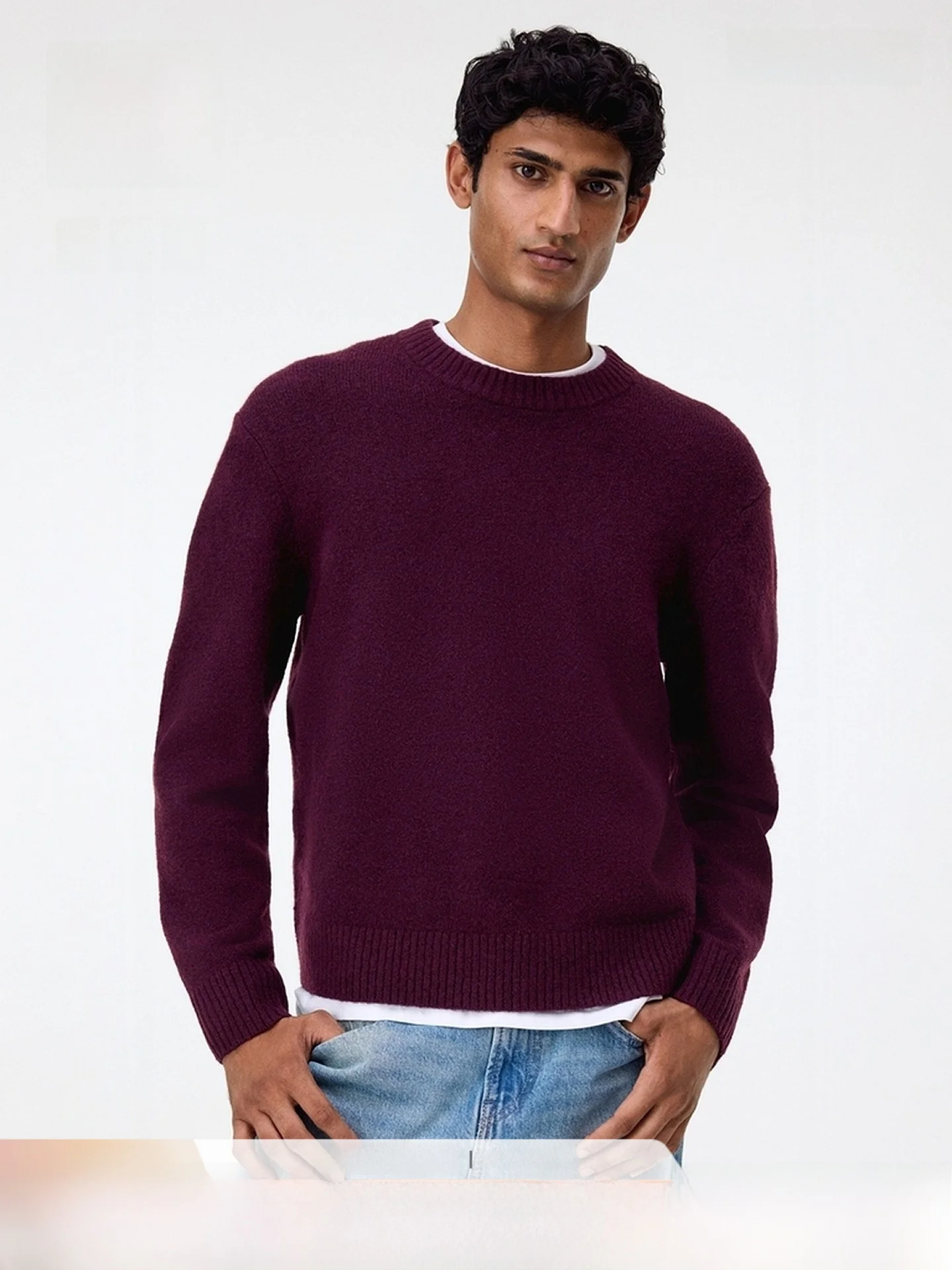 H&M Men's Knitted Wool Blend Fce Lined Slim Fit Sweater Casual Sle Polyester Acrylic Wool Spandex Blend Hoodie
H&M Men's Knitted Wool Blend Fce Lined Slim Fit Sweater Casual Sle Polyester Acrylic Wool Spandex Blend Hoodie