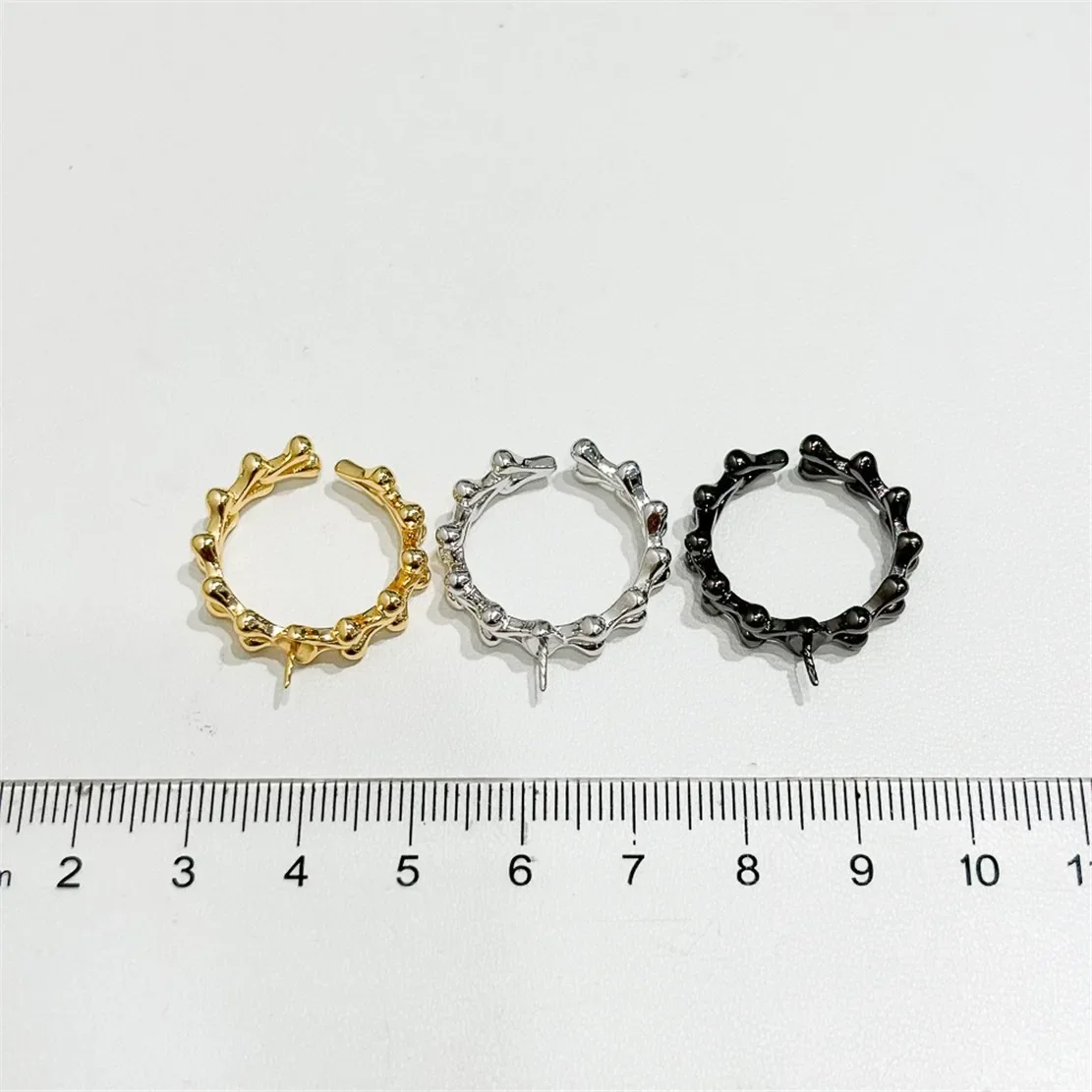 925 Stamped Alloy Gold-Plating Adjustable Pearl Ring Holder DIY Jewelry Findings, Craft Supplies for Handmade Rings No Pearl
925 Stamped Alloy Gold-Plating Adjustable Pearl Ring Holder DIY Jewelry Findings, Craft Supplies for Handmade Rings No Pearl