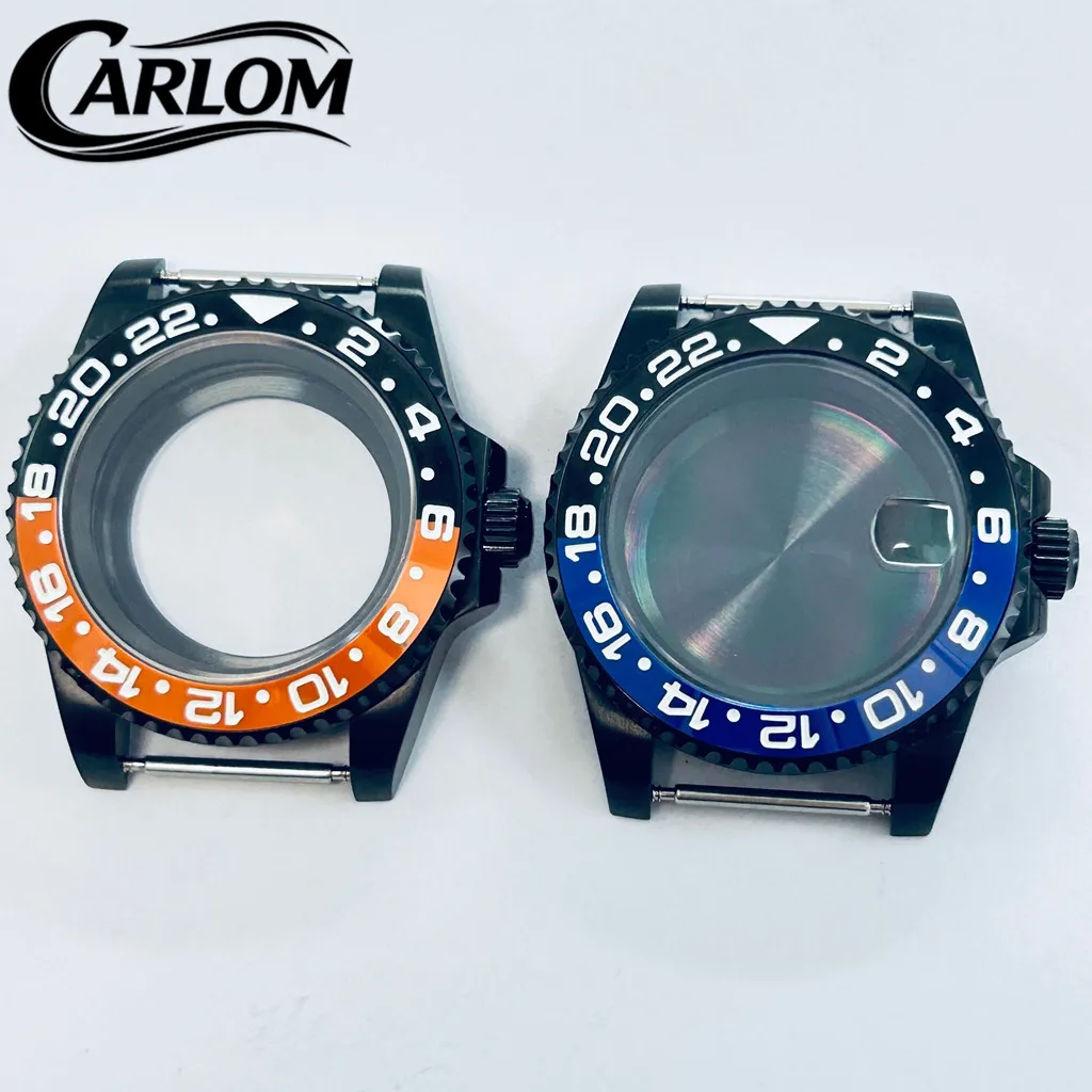 40mm NH Black Watch Case For NH34 NH35 NH36 NH38 ETA2824 PT5000 Movement Sapphire Waterproof SUB GMT Ceramic Aluminium Bezel
40mm NH Black Watch Case For NH34 NH35 NH36 NH38 ETA2824 PT5000 Movement Sapphire Waterproof SUB GMT Ceramic Aluminium Bezel