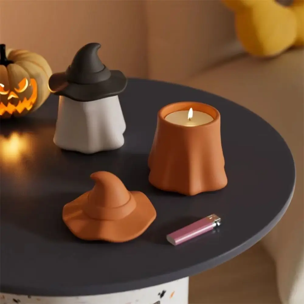 Ghostly Wizard Candle Jar Silicone Molds Silicone Material Handmade Gypsum Mould Candle cup mold DIY Handmade Crafts Jar Shape
Ghostly Wizard Candle Jar Silicone Molds Silicone Material Handmade Gypsum Mould Candle cup mold DIY Handmade Crafts Jar Shape