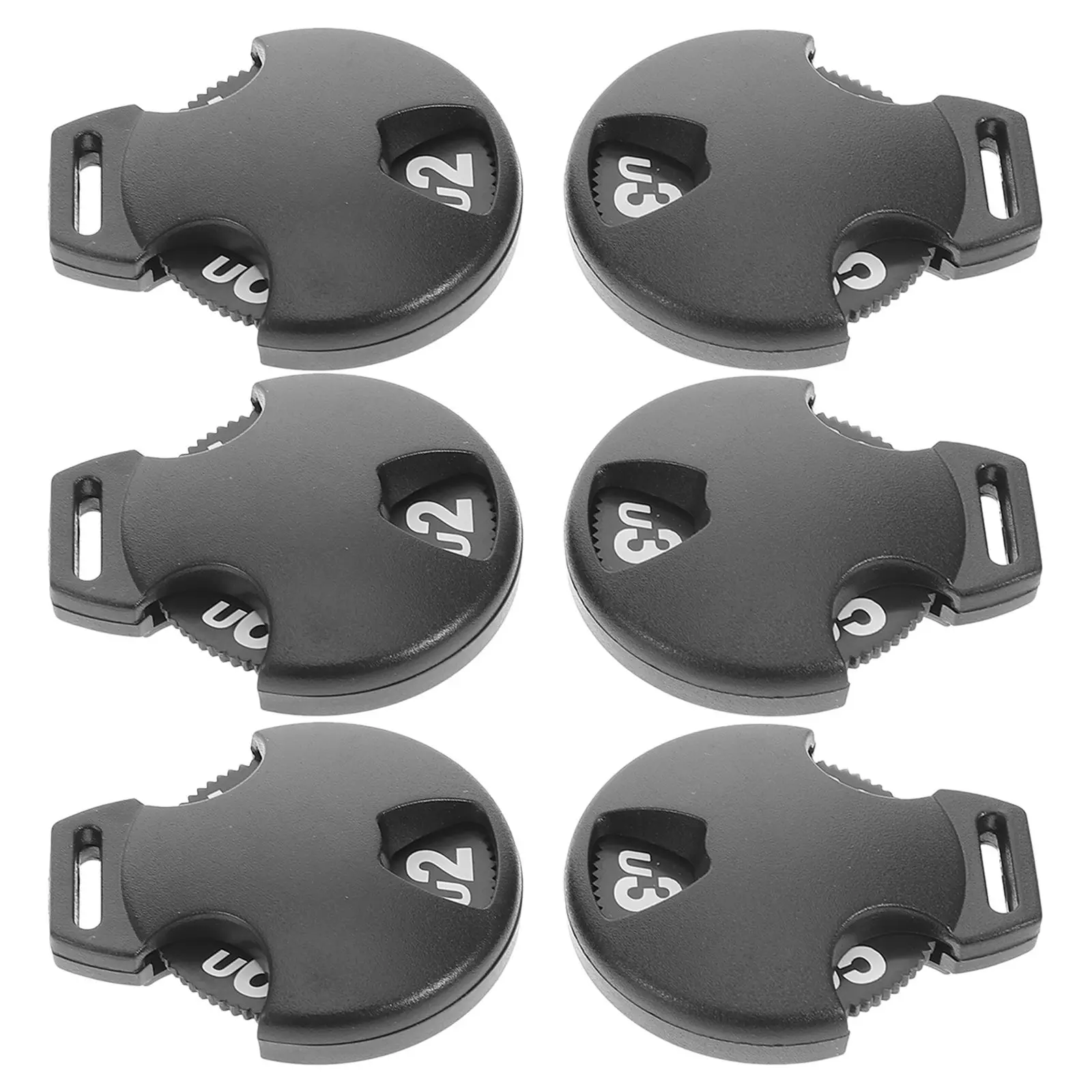 6 Pcs Golf Head Covers Number Label Black Plastic Club Tags ID Labels Protector Driver Fairway Numbers
6 Pcs Golf Head Covers Number Label Black Plastic Club Tags ID Labels Protector Driver Fairway Numbers