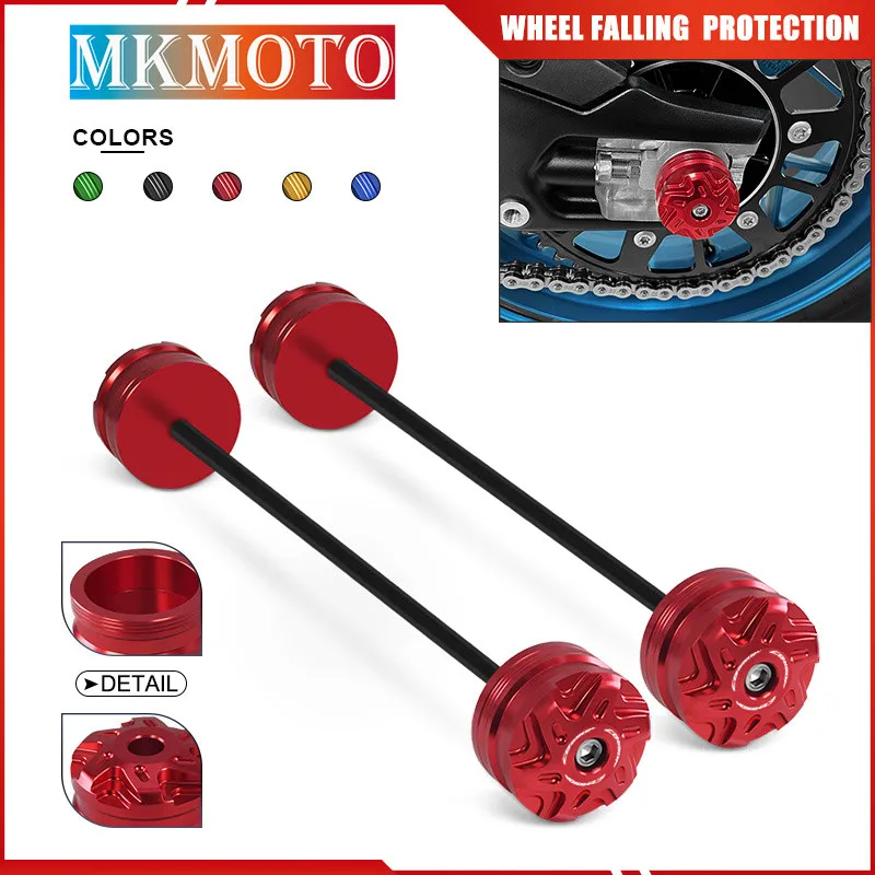 cb650f cbr650r cbr650f Motorcycle Front Rear Wheel Fork Axle Crash Slider Falling Protector For CB650F CBR650R CBR650F 2014-2025
cb650f cbr650r cbr650f Motorcycle Front Rear Wheel Fork Axle Crash Slider Falling Protector For CB650F CBR650R CBR650F 2014-2025