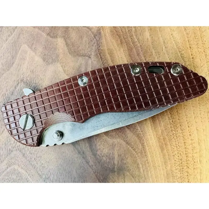 1 шт. весы с ручками из материала Micarta на заказ для Rick Hinderer XM18 3,5 дюйма (без ножей)
1 шт. весы с ручками из материала Micarta на заказ для Rick Hinderer XM18 3,5 дюйма (без ножей)