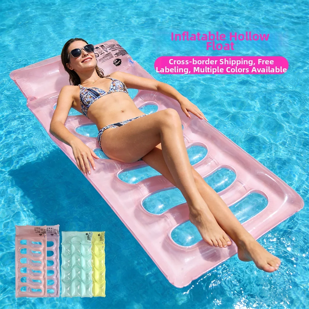 Transparent Jelly Hollow Floating Mattress Inflatable Water Float Raft Adult Kids Summer Pool Sea Relaxation Lounger Water Toy
Transparent Jelly Hollow Floating Mattress Inflatable Water Float Raft Adult Kids Summer Pool Sea Relaxation Lounger Water Toy