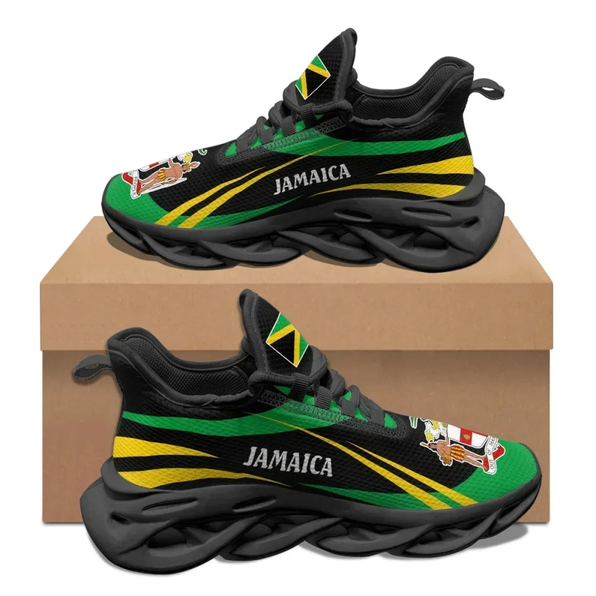 Новый национальный флаг Ямайки с медалью, женские и мужские осенне-зимние теннисные туфли, дышащие удобные кроссовки на плоской подошве для работы на открытом воздухе
Новый национальный флаг Ямайки с медалью, женские и мужские осенне-зимние теннисные туфли, дышащие удобные кроссовки на плоской подошве для работы на открытом воздухе