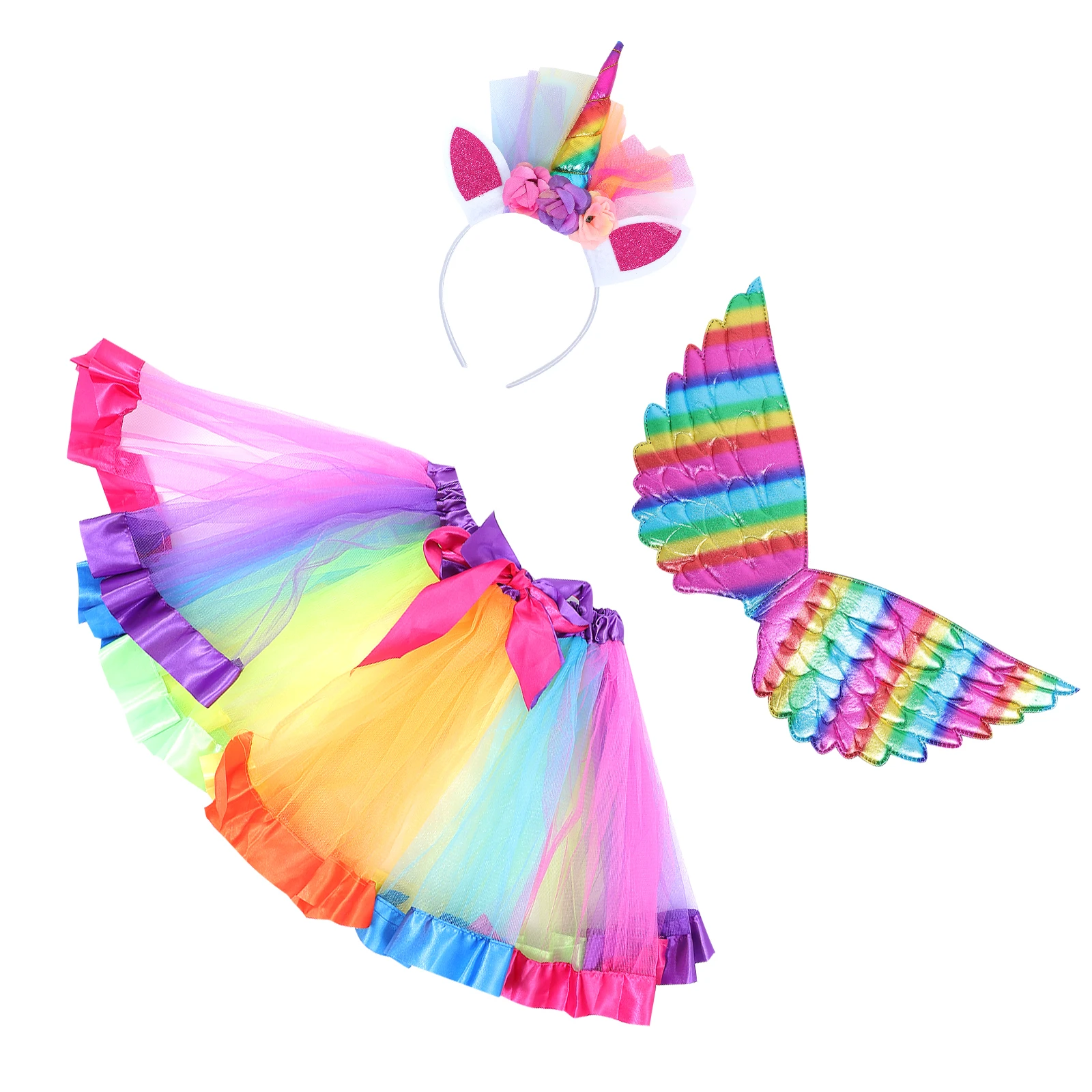Unicorn Headband Costume Set Kids Girls Dress Prop Accessory Stage Performance Cosplay Party Photoshoot Playful Outfit
Unicorn Headband Costume Set Kids Girls Dress Prop Accessory Stage Performance Cosplay Party Photoshoot Playful Outfit