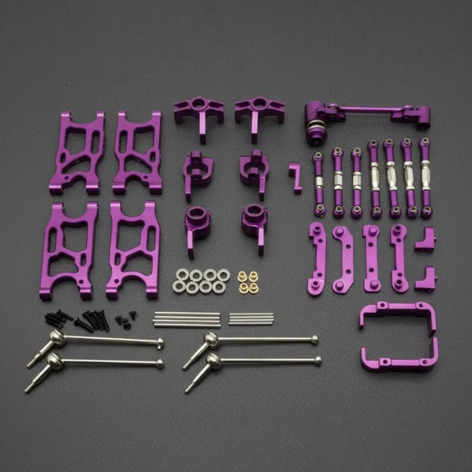 Wireless Control Car Modification Parts Sturdy Duty Metal RC Car Modification Kit Modification Chassis Frame Anodized Finish
Wireless Control Car Modification Parts Sturdy Duty Metal RC Car Modification Kit Modification Chassis Frame Anodized Finish