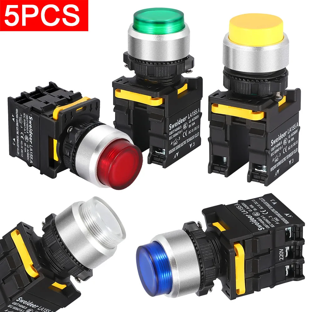 5 шт., светодиодный кнопочный переключатель с высокой головкой, водонепроницаемый кнопочный переключатель с подсветкой, светодиодный самоблокирующийся самосброс 12 В 24 В 220 В 380 В
5 шт., светодиодный кнопочный переключатель с высокой головкой, водонепроницаемый кнопочный переключатель с подсветкой, светодиодный самоблокирующийся самосброс 12 В 24 В 220 В 380 В