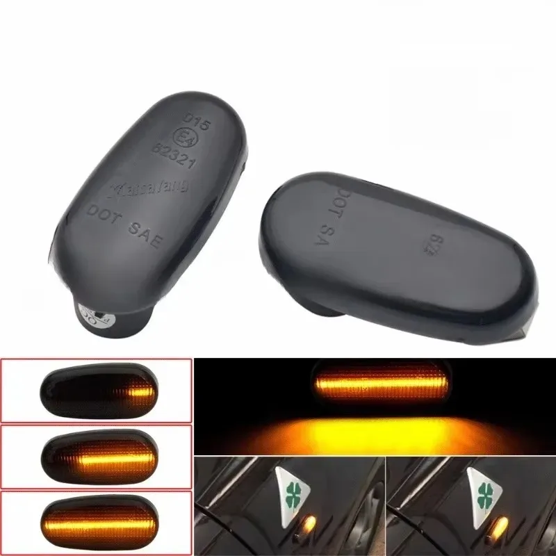 1pair Turn Signal Light LED Sequential Lamp Dynamic Blinker Indicator Side Marker for Alfa Romeo Mito 955 147 GT 937 Fiat
1pair Turn Signal Light LED Sequential Lamp Dynamic Blinker Indicator Side Marker for Alfa Romeo Mito 955 147 GT 937 Fiat