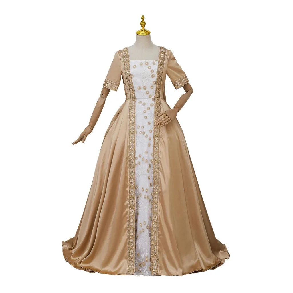 1860s Victorian Edwardian Duchess Ball Gown Costume Queen Charlotte Enthroned Dress Regency Noble Civil War Medieval Ball Gown
1860s Victorian Edwardian Duchess Ball Gown Costume Queen Charlotte Enthroned Dress Regency Noble Civil War Medieval Ball Gown