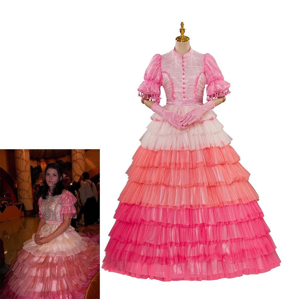 Firefly Kaylee Frye Cosplay Costume Fluffy Pink Dress Kaylee Evening Party Dress Female Halloween Carnival Party Gown Plus Size
Firefly Kaylee Frye Cosplay Costume Fluffy Pink Dress Kaylee Evening Party Dress Female Halloween Carnival Party Gown Plus Size