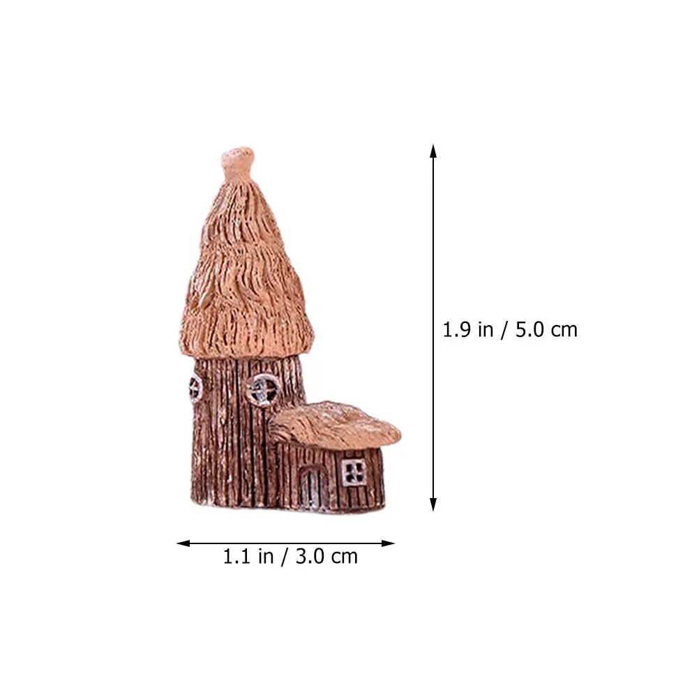 4 Pcs Miniature Cottage Wooden Plank Castle Decoration Fairy House Landscape Mini House Garden Decor Resin Craft Mini Landscape
4 Pcs Miniature Cottage Wooden Plank Castle Decoration Fairy House Landscape Mini House Garden Decor Resin Craft Mini Landscape