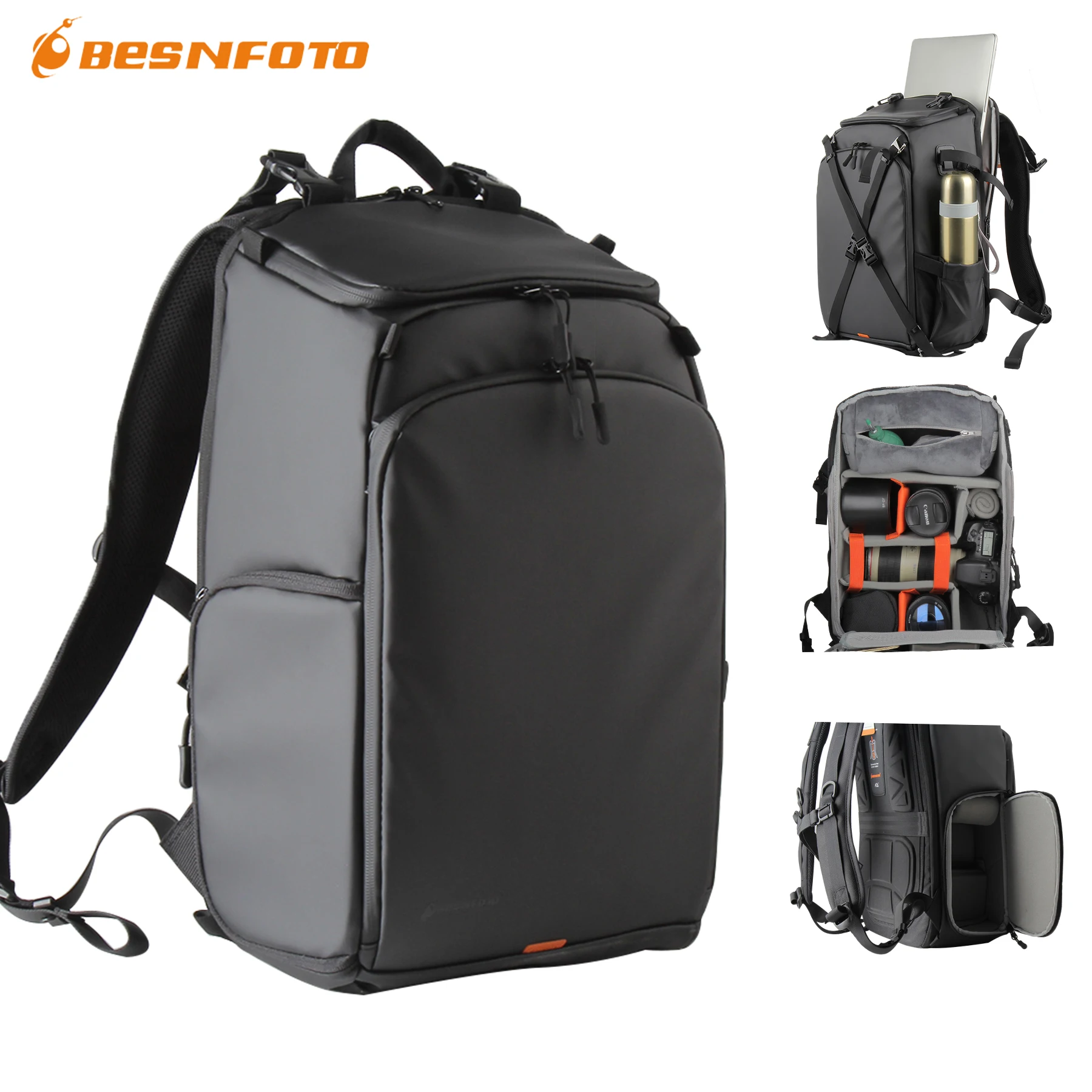 Anti-Gravity 22L Camera Backpack Waterproof for DSLR/SLR + 15.6" Laptop, Travel Photo Bag w/ Custom Dividers & Tripod Holder
Anti-Gravity 22L Camera Backpack Waterproof for DSLR/SLR + 15.6" Laptop, Travel Photo Bag w/ Custom Dividers & Tripod Holder