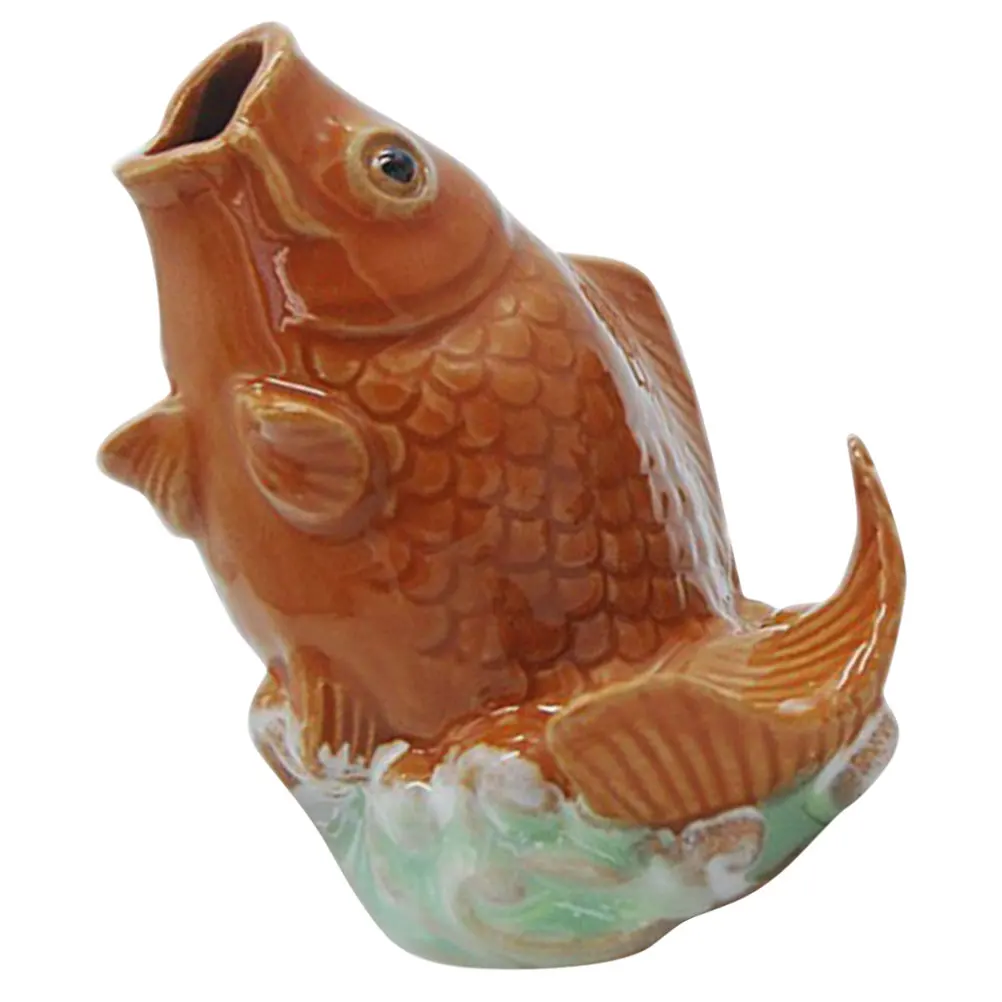 Garden Carp Ornaments Water Fountain Spout Summer Pond Accessories Ceramics Sprinkler Nozzle
Garden Carp Ornaments Water Fountain Spout Summer Pond Accessories Ceramics Sprinkler Nozzle