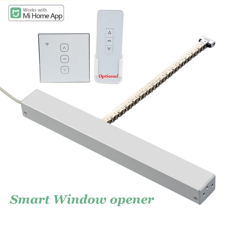 Mi App Control Smart Window Opener Automation Wifi Skylight Opener Timer Mode Electric Window Driver Optional Wireless Remote
Mi App Control Smart Window Opener Automation Wifi Skylight Opener Timer Mode Electric Window Driver Optional Wireless Remote